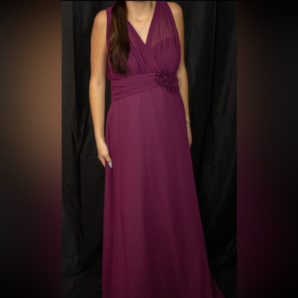 Nice dark fushia dress, prom or wedding